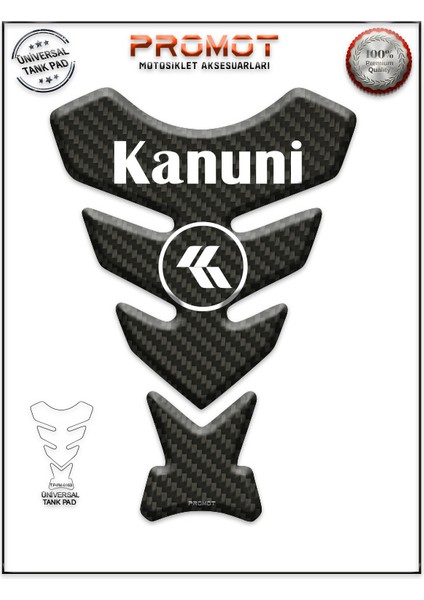 Motorsiklet 3D Üniversal Tank Pad 163