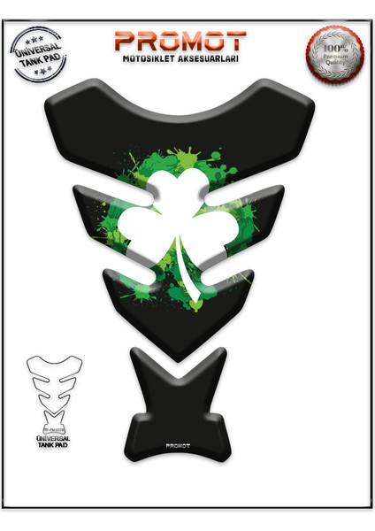 Motorsiklet 3D Üniversal Tank Pad 278