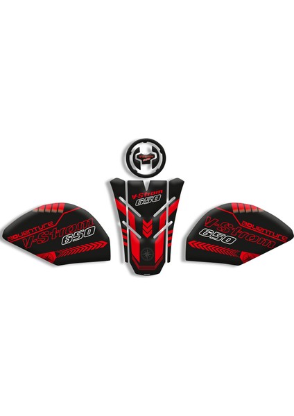 Suzukı V-Strom 650 Tank Pad Set (2021/2024) Uyumlu 01