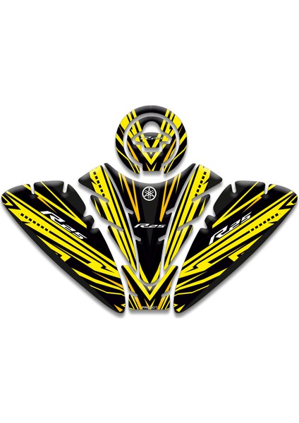 Yamaha R25 Tank Pad Set (2019/2024) Uyumlu 14