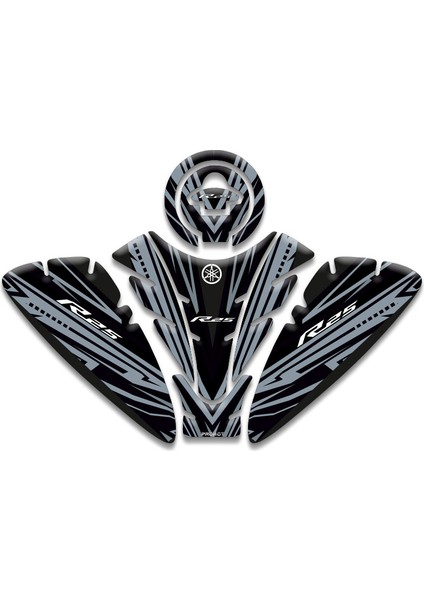 Yamaha R25 Tank Pad Set (2019/2024) Uyumlu 15