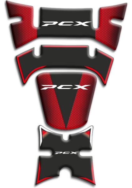 Honda Pcx Tank Pad (2018/2020) Uyumlu 01