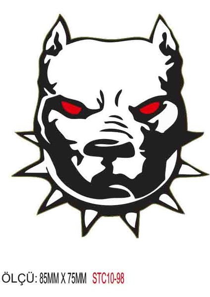 Motorsiklet Otomobil Sticker 2 Adet 095