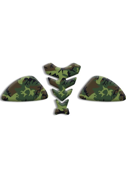 Üniversal Tank Pad Set Kamuflaj Tasarım 01