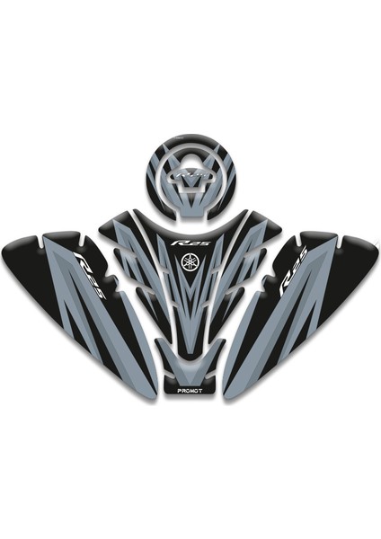 Yamaha R25 Tank Pad Set (2019/2024) Uyumlu 10