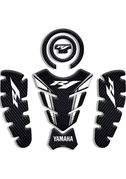 Yamaha R1 Tank Pad Set 02