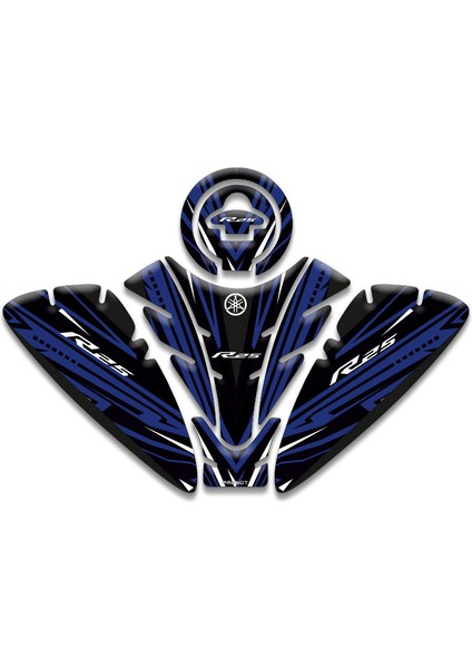 Yamaha R25 Tank Pad Set (2019/2024) Uyumlu 11