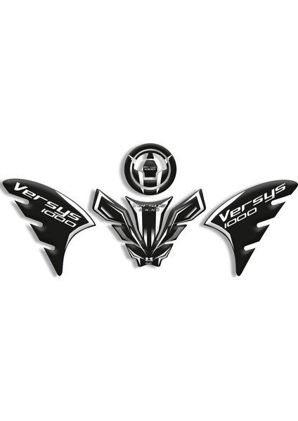 Kawasaki Versys 1000 Tank Pad Set 03