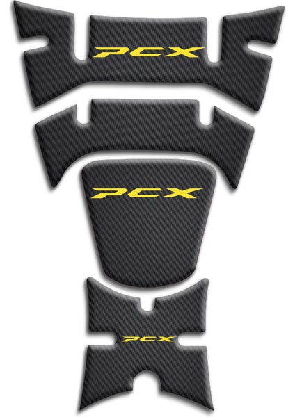 Honda Pcx Tank Pad (2018/2020) Uyumlu 07