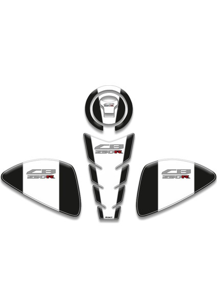 Honda CB250R Tank Pad Set (2018/2024) Uyumlu 002