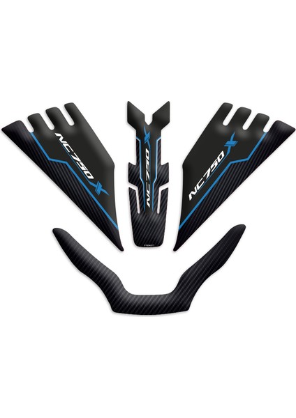 Honda NC750X Tank Pad Set (2021/2024) Uyumlu 03