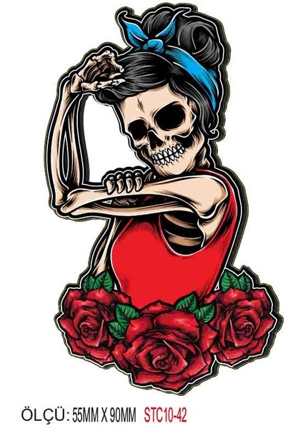 Motorsiklet Otomobil Sticker 2 Adet 042