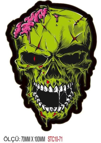 Motorsiklet Otomobil Sticker 2 Adet 071