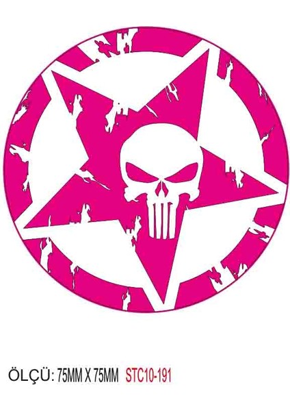 Motorsiklet Otomobil Sticker 2 Adet 187