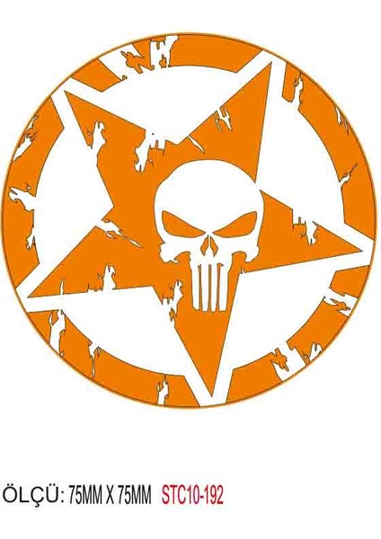 Motorsiklet Otomobil Sticker 2 Adet 188