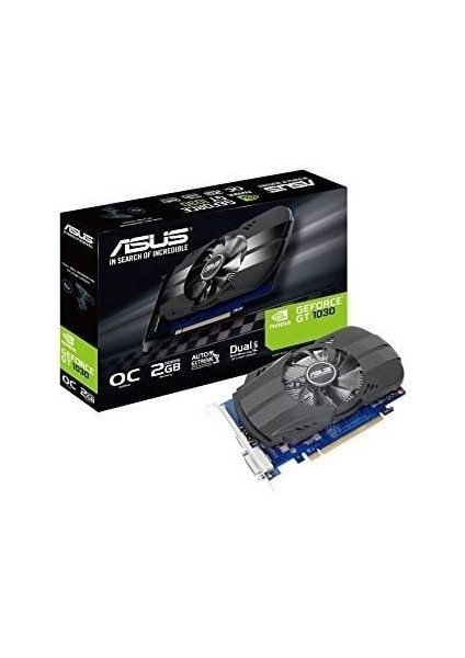GT1030 2gb Phoenıx PH-GT1030-O2G Ddr5 64BIT HDMI DVI Pcıe 16X V3.0