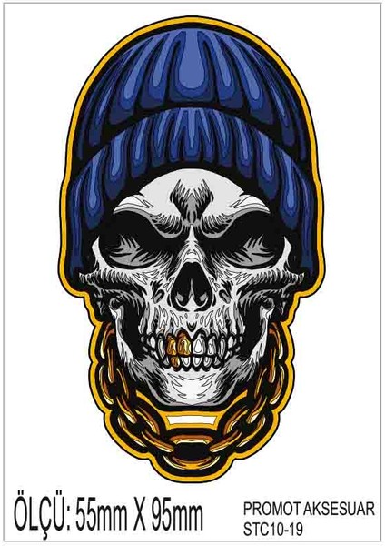 Motorsiklet Otomobil Sticker 2 Adet 019
