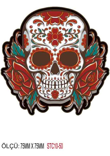 Motorsiklet Otomobil Sticker 2 Adet 050