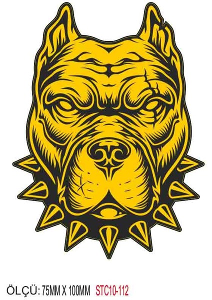 Motorsiklet Otomobil Sticker 2 Adet 108