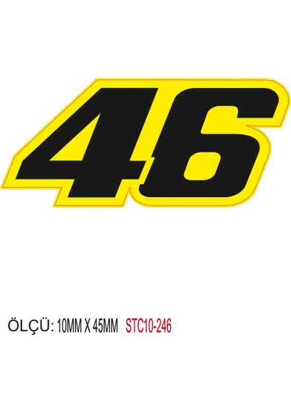Motorsiklet Otomobil Sticker 2 Adet 244