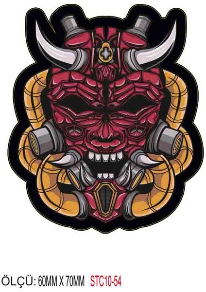 Motorsiklet Otomobil Sticker 2 Adet 054