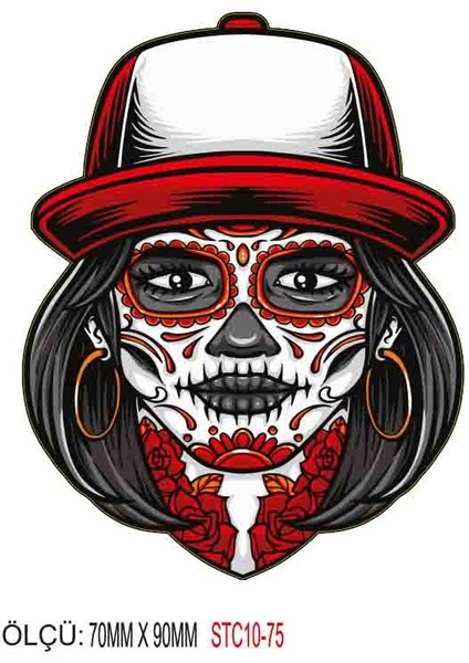 Motorsiklet Otomobil Sticker 2 Adet 075