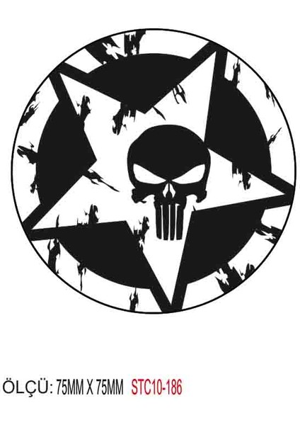 Motorsiklet Otomobil Sticker 2 Adet 182