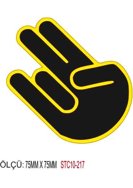 Motorsiklet Otomobil Sticker 2 Adet 215
