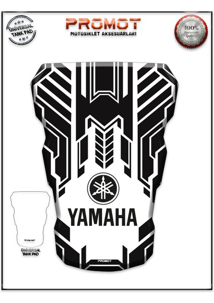 Motorsiklet 3D Üniversal Tank Pad 407