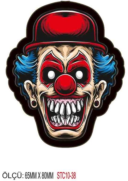 Motorsiklet Otomobil Sticker 2 Adet 038