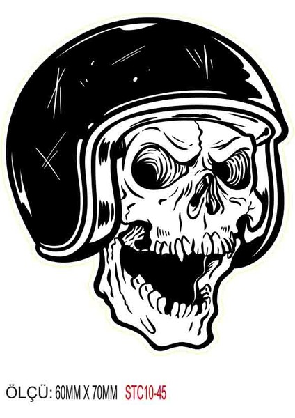 Motorsiklet Otomobil Sticker 2 Adet 045