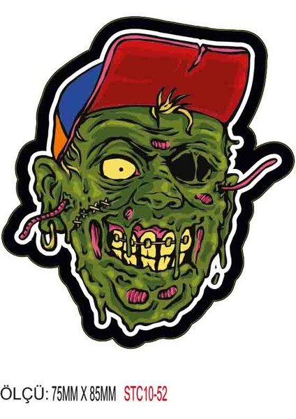 Motorsiklet Otomobil Sticker 2 Adet 052