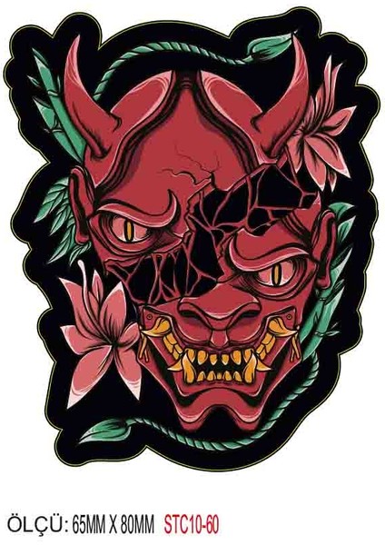 Motorsiklet Otomobil Sticker 2 Adet 060