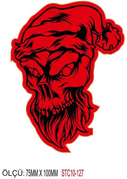 Motorsiklet Otomobil Sticker 2 Adet 123