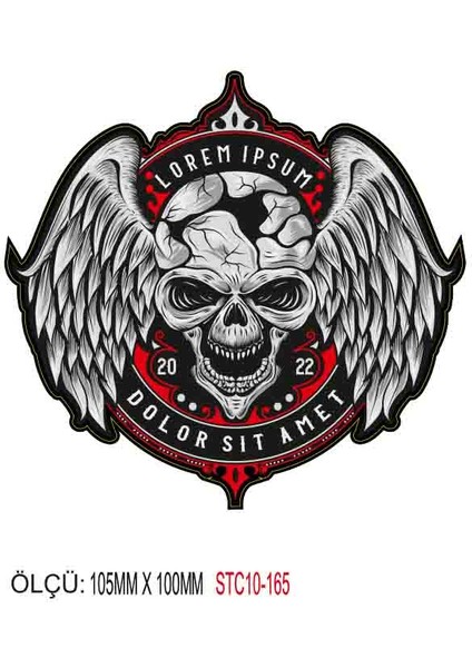 Motorsiklet Otomobil Sticker 2 Adet 161