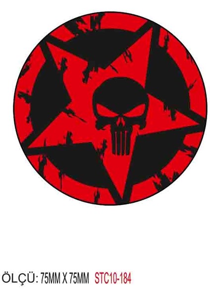 Motorsiklet Otomobil Sticker 2 Adet 180