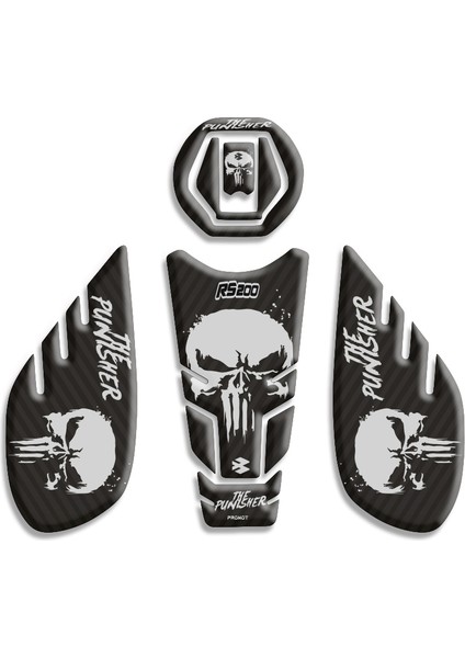 Pulsar RS200 Punısher Tasarımlı Tank Pad 01