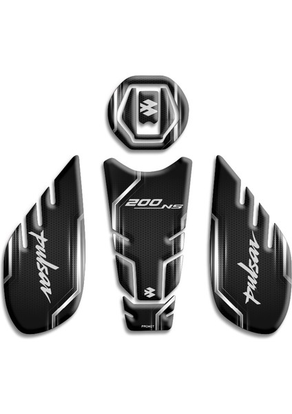 Bajaj Pulsar NS200 Tank Pad Set 05