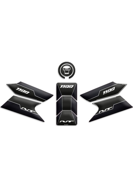 Honda Nt 1100 Tank Pad Set (2022/2024) Uyumlu 02