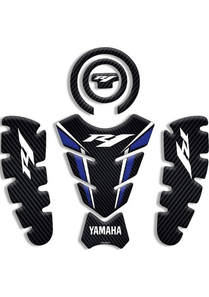 Yamaha R1 Tank Pad Set 03