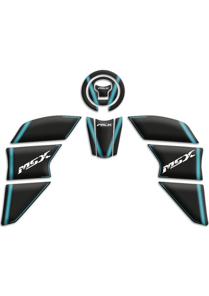 Honda Msx Tank Pad Set (2014/2022) Uyumlu 04