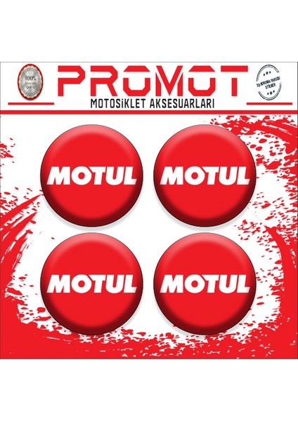 Motul Tasarımlı Koruma Takozu Logosu 1