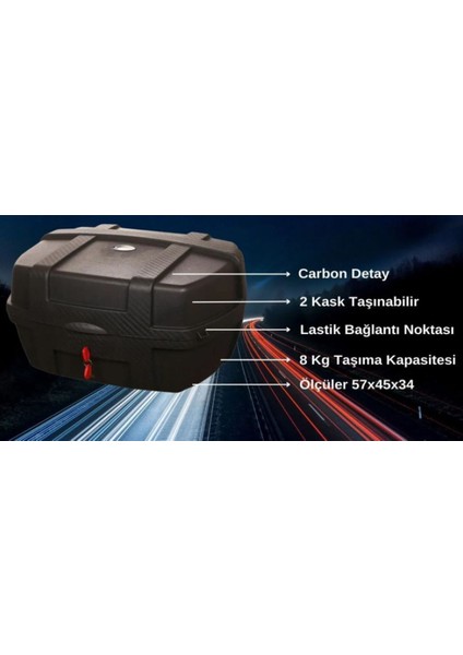 Tien 52 Lt Motosiklet Çantası