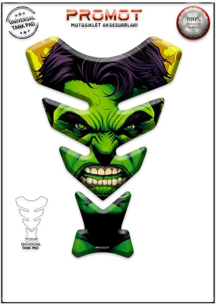 Motorsiklet 3D Üniversal Tank Pad 062