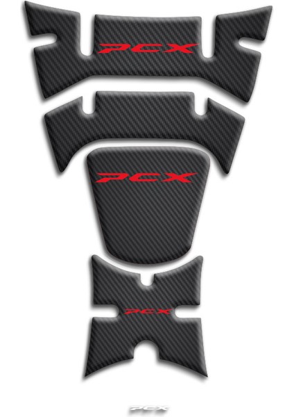 Honda Pcx Tank Pad (2018/2020) Uyumlu 09