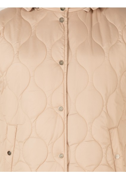 Kadın Bej Oversize Mont 50253338-VR011