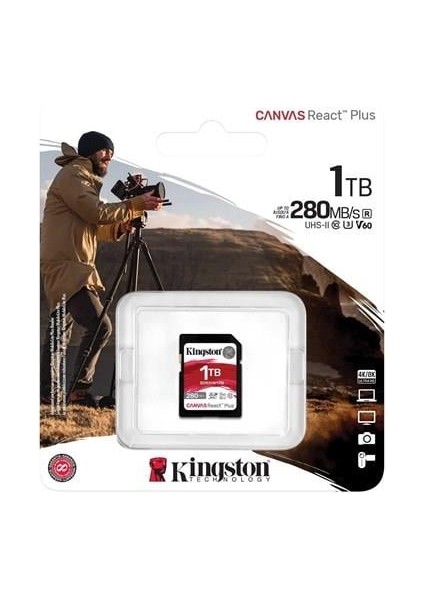Kıngston 1tb React+ SDR2V6/1TB Sdxc Hafıza Kartı fiyatları