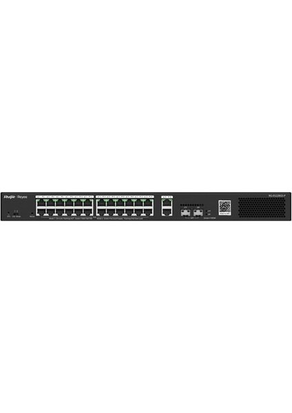 Ruıjıe 24PORT 370W Full Poe RG-ES228GS-P Gıgabıt 2-Fsp 2-Uplink Yönetilebilir Switch