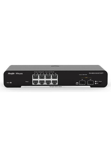 Ruıjıe 24PORT Reyee RG-NBS3100-24GT4SFP Gıgabıt 4x Sfp Yönetilebilir Switch Rackmount