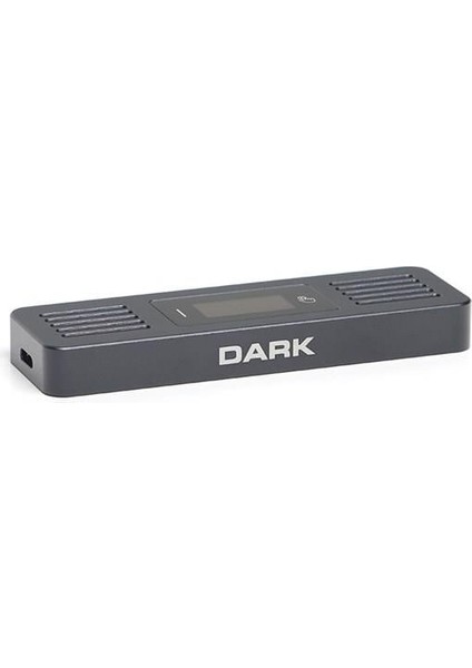 Dk-Ac-Dsem6 Usb3.2 Gen2 Type-C - M.2 Nvme & Sata Ngff SSD LED Dokunmatik Ekranlı Disk Kutusu